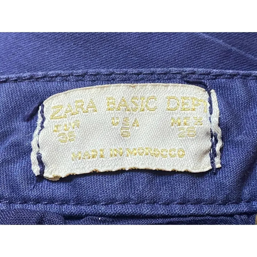 Zara Basic Dept Women’s Size 6 Blue Skinny Jegging Jean Lightweight Stretch